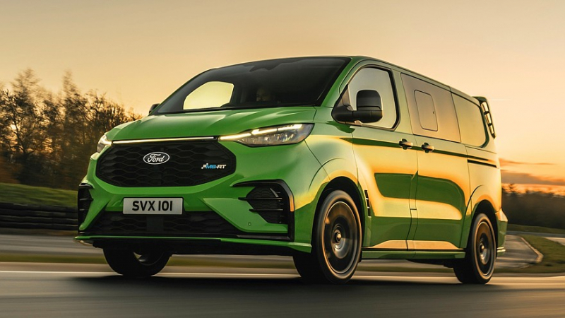 Ford Transit Custom MS-RT: агрессивный обвес и больше мощности для электрической версии