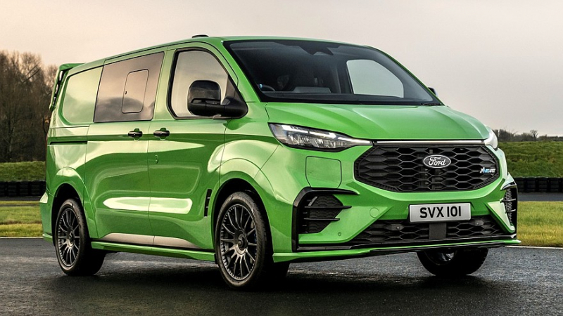 Ford Transit Custom MS-RT: агрессивный обвес и больше мощности для электрической версии